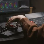Female Editor Works Studio Uses Digital Color Grading Control Panel Colorist Makes Video Correction Computer Program 274997640.jpg 150x150